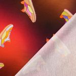 Jersey - Digitale print Rode sneakers