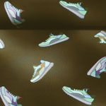 Jersey - Digitaldruck Turnschuhe Khaki