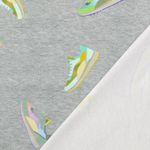 Jersey - Digitaltryck Sneakers Ljusgrå