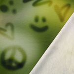 Jersey - Digitaal print Graffiti schildering Khaki