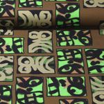 Jersey - Digitaldruck Spraybilder Khaki