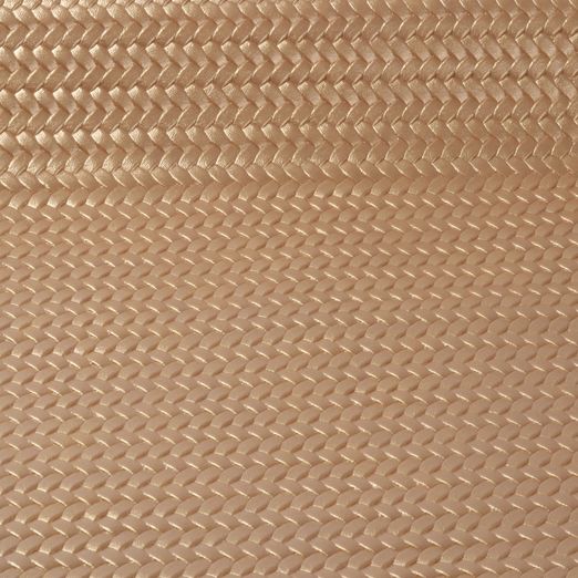 Simili synthétique - Tressé bronze