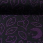 Bio Sweat - Hamburger Liebe Midnight Woodland Stepper Schwarz