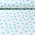 Bio Sweat - Digitale print Middernacht vallende sterren Ecru