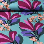 Viskose Stretch - Nerida Hansen Spring Garden Türkis