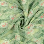 Chiffon - Plissé farfalle verdi Chiffon - Plissé farfalle verdi