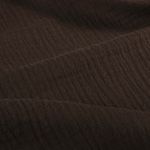Coton mousseline - Marron expresso