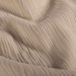 Coton mousseline - Beige clair Coton mousseline - Beige clair