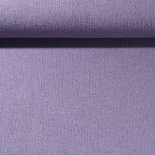 Mousseline de coton Pina - Mauve