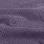 Coton mousseline - Mauve