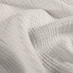 Coton mousseline - Gris clair