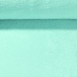 Tissu éponge - menthe
