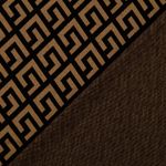 Jacquard-Jersey - Geo Taupe