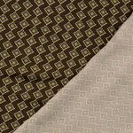 Viscose twill - Khaki ruiten