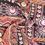 Viscose-twill - Paisley mix zwart