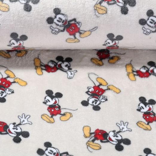 Wellness Fleece - Mickey Mouse Beige