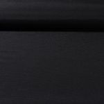 Toile canevas - Linge de table Noir Uni