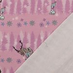 Jersey - digitale print roze