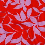 Soft Sweat - Bladeren Roze Lichtrood