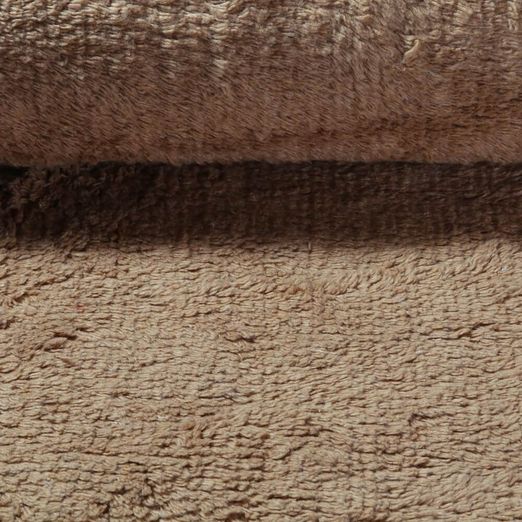 Tissu tufté - Recyclé Uni Taupe