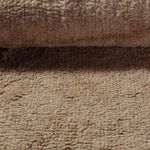 Tissu tufté - Recyclé Uni Taupe-0