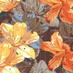 Crêpe de viscose - Lurex lys taupe