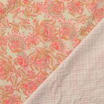Tissu en coton – Impression numérique Vintage Mix Paisley Orange
