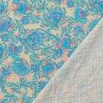 Tissu en coton tissé - Impression numérique Vintage Mix Paisley Vert