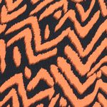 Viscose - Zwart Baksteen Zigzag