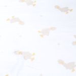 Polaire Wellness - Double face Petits canards Ecru