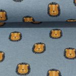 Sweat - Löwengesicht Blau Melange