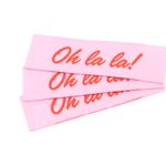 Webetikett - Oh la la! - 59 x 15mm-1