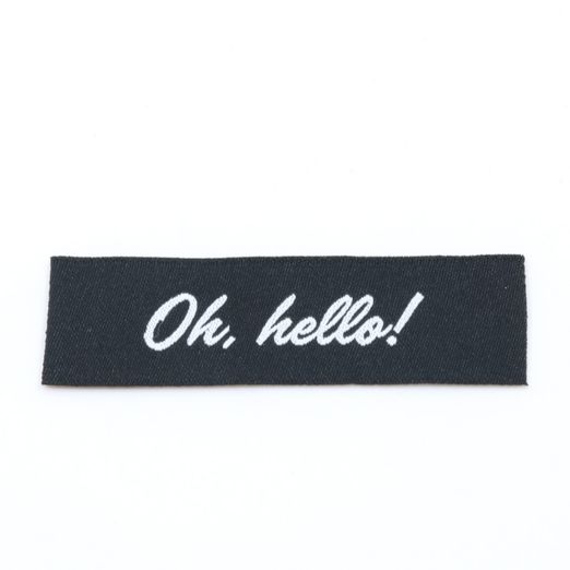 Webetikett - Oh hello - 59 x 15mm