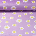 Nickijersey - Blumen Flieder