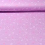 Jersey - Flanell Herzen Lila