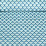 Baumwoll-Webware - Edelweiß Hellblau