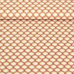 Beschichtete Baumwolle - Edelweiß Ocker