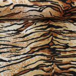 Polaire tout douce - Double face Tigre Marron