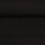 Strickjersey - Zöpfe Und Rauten Schwarz