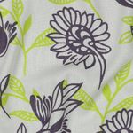 Lino - Floral Blanco Lima