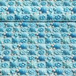 Jersey - Digitaldruck 3D Strickoptik Schildkröten Hellblau 