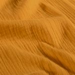Coton mousseline - Ocre