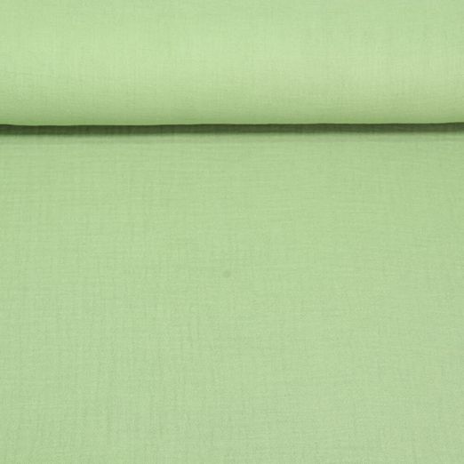 Mousseline de coton Pina - Vert pistache