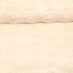 Fausse fourrure - Structuré Beige