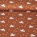 Bio Musselin - Hamburger Liebe Digitaldruck Magical Shimmer Of Spirit Rost