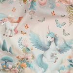 Jersey - digitaltryk i flerfarvet pastel