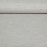 Canvas Jacquard - Streifen Silbergrau