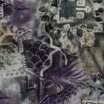 Bomulls-canvas - Digitaltryck Vaser Kina Lila