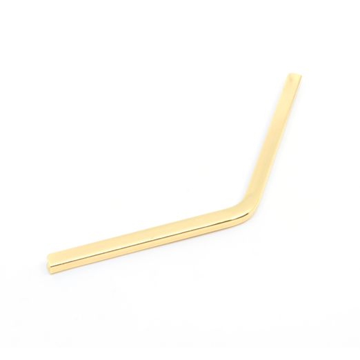 V-förmige Zierleiste - 10cm - gold