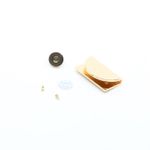 Magnetverschluss Halbmond - gold-0